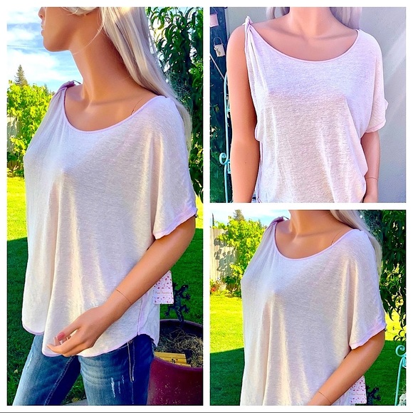 🎉HP FPEOPLE Asymmetric HiLo BoHo Chic Top CoverUp - Picture 10 of 16